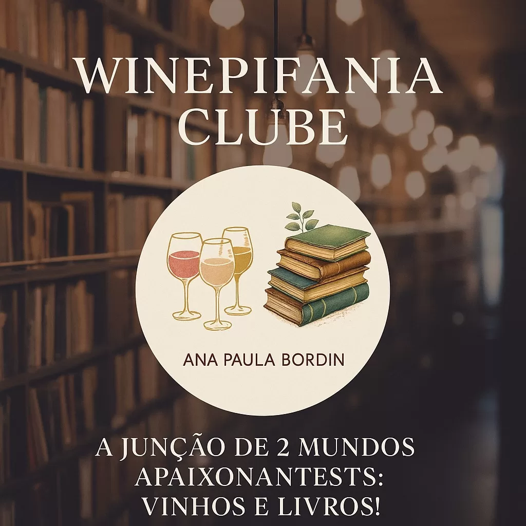 Encontro do Winepifania Clube com livros, taças e gastronomia